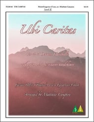Ubi Caritas Handbell sheet music cover Thumbnail